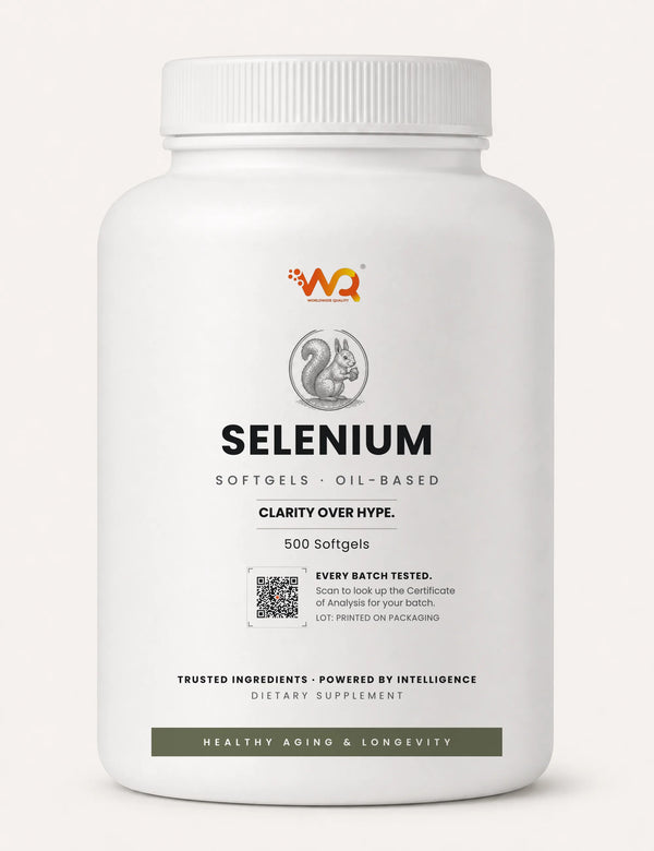 Selenium Softgels — 200 mcg per serving, 500 softgels (500 servings)