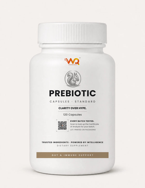 Prebiotic Capsules — 1 serving daily, 120 capsules (120 servings)