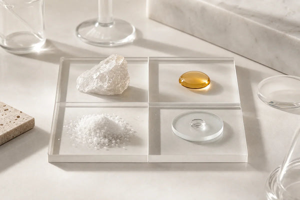 Four ingredient forms arranged in a precise modular supplement-stack study