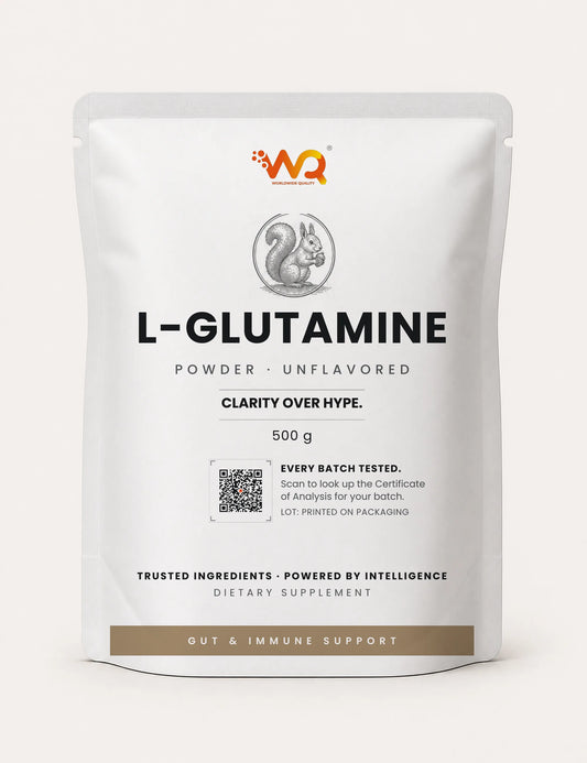 L-Glutamine Powder — WQ pouch