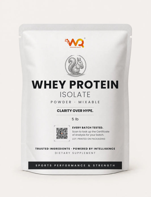 Whey Protein Isolate Powder — WQ pouch