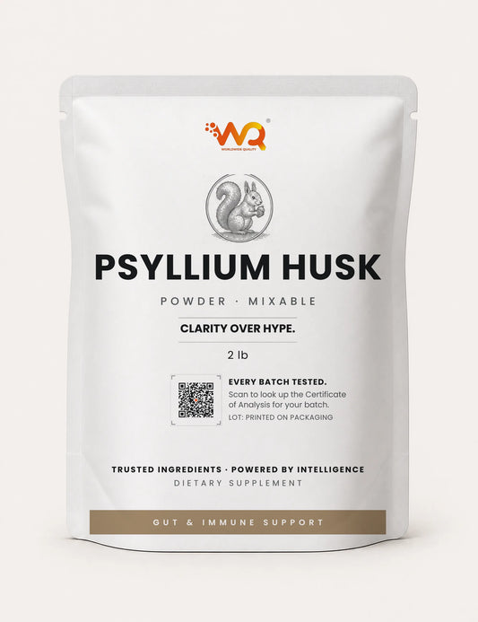 Psyllium Husk Powder — WQ pouch