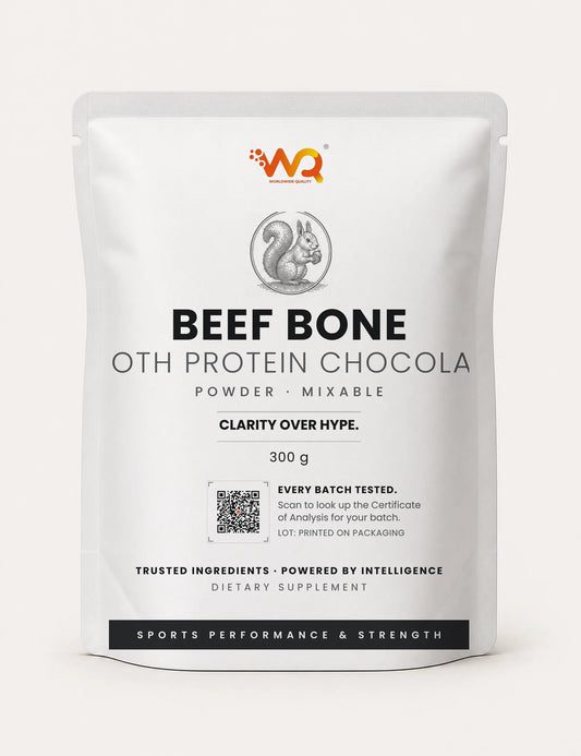 Beef Bone Broth Protein Chocolate Powder — WQ pouch