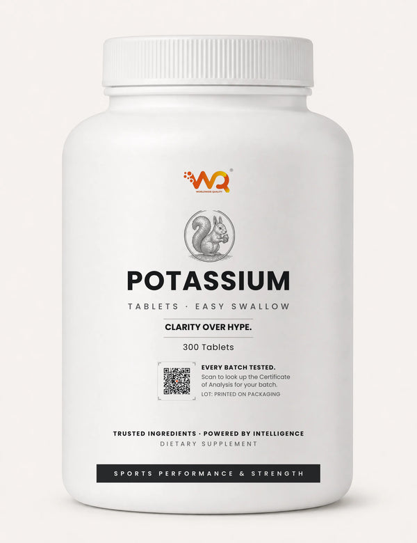 Potassium Tablets — 595 mg per serving, 300 tablets (300 servings)