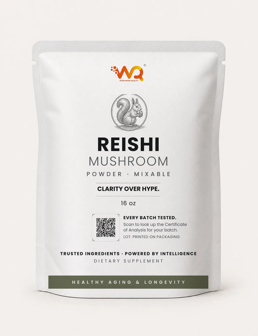 Reishi Mushroom Powder — WQ pouch