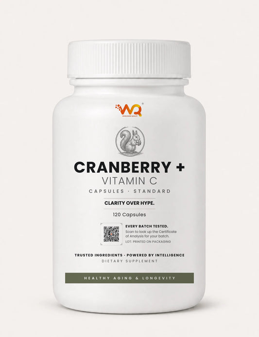 Cranberry + Vitamin C Capsules — WQ bottle_small