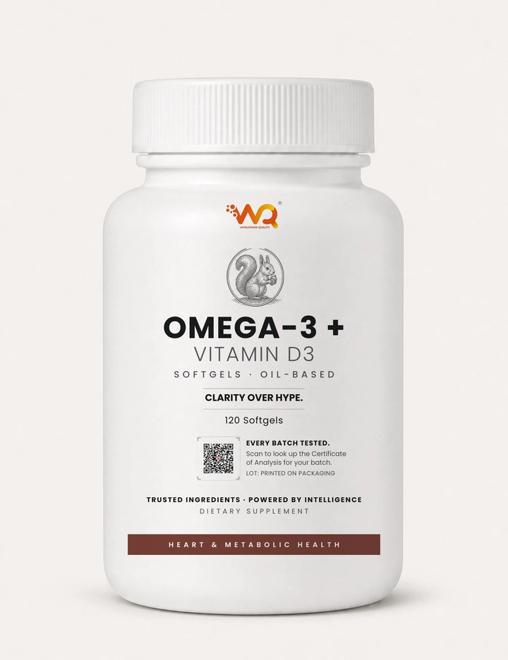 Omega-3 + Vitamin D3 Softgels — WQ bottle_small